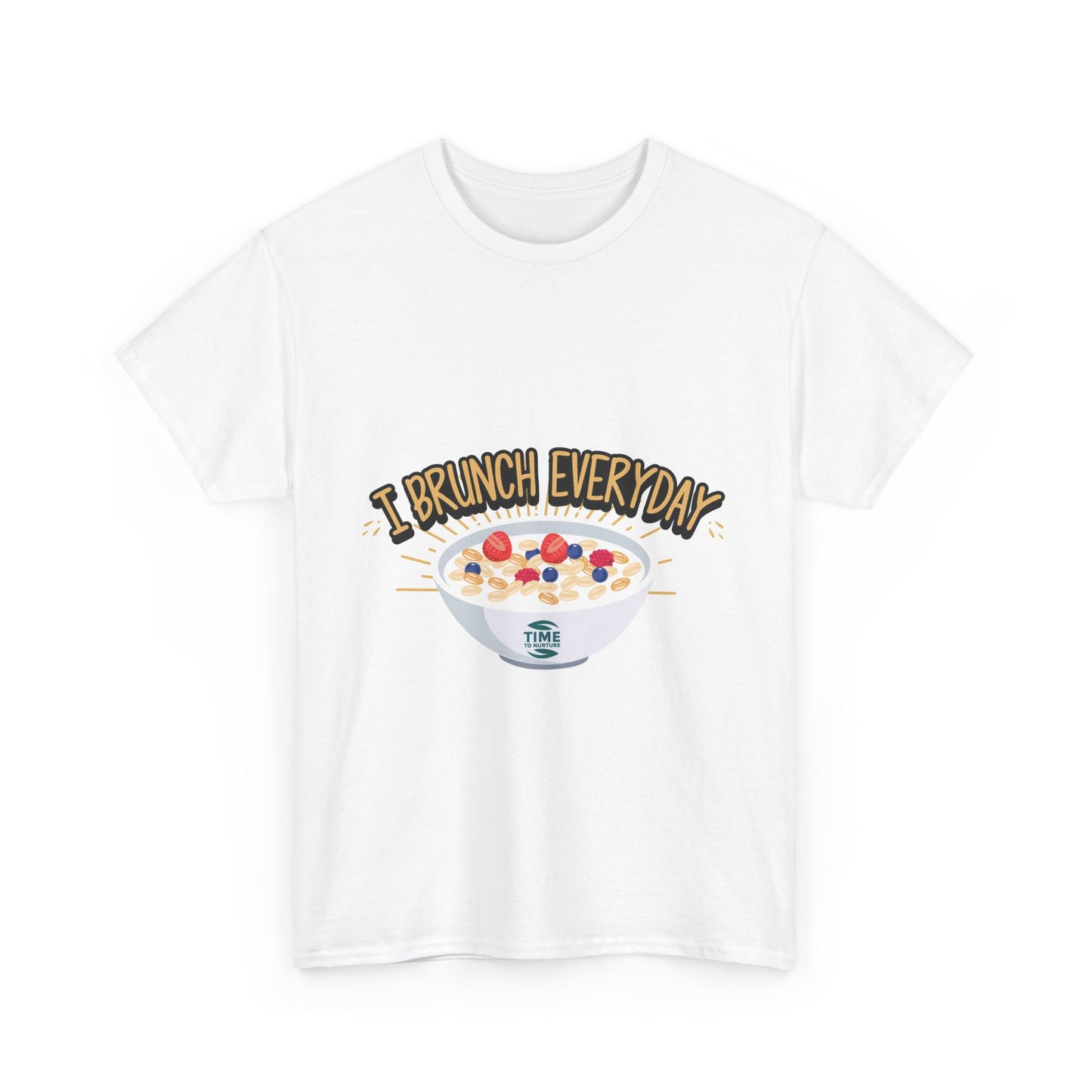 Brunch Everyday Unisex Tee, Breakfast Lover T-Shirt, Foodie Shirt, Weekend Brunch Apparel, Funny Brunch Tee