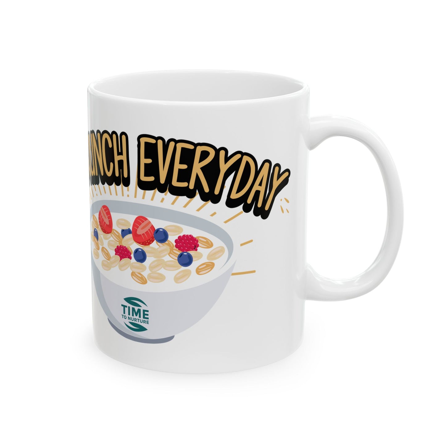 Retirement Brunch Ceramic Mug, Funny Coffee Tea Cup Gift, Brunch Lover Gift, 11oz 15oz Mug, Brunch Themed Kitchen Decor, Retirement Gift Mug