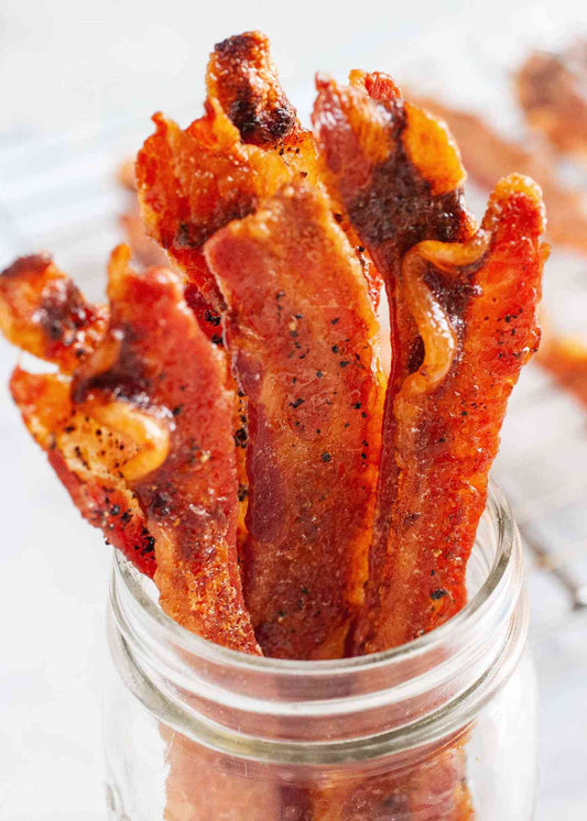 Candied/Glazed Bacon Brunch Recipe from the founder