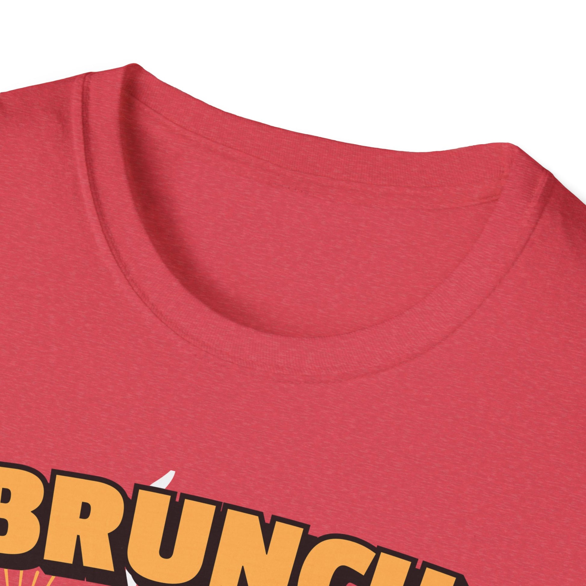 Brunch Is a State of Mind unisex softstyle T-shirt with premium fabric, ethical production, superior comfort, durability, and timeless style, making it a fun digital brunch retirement gag gift