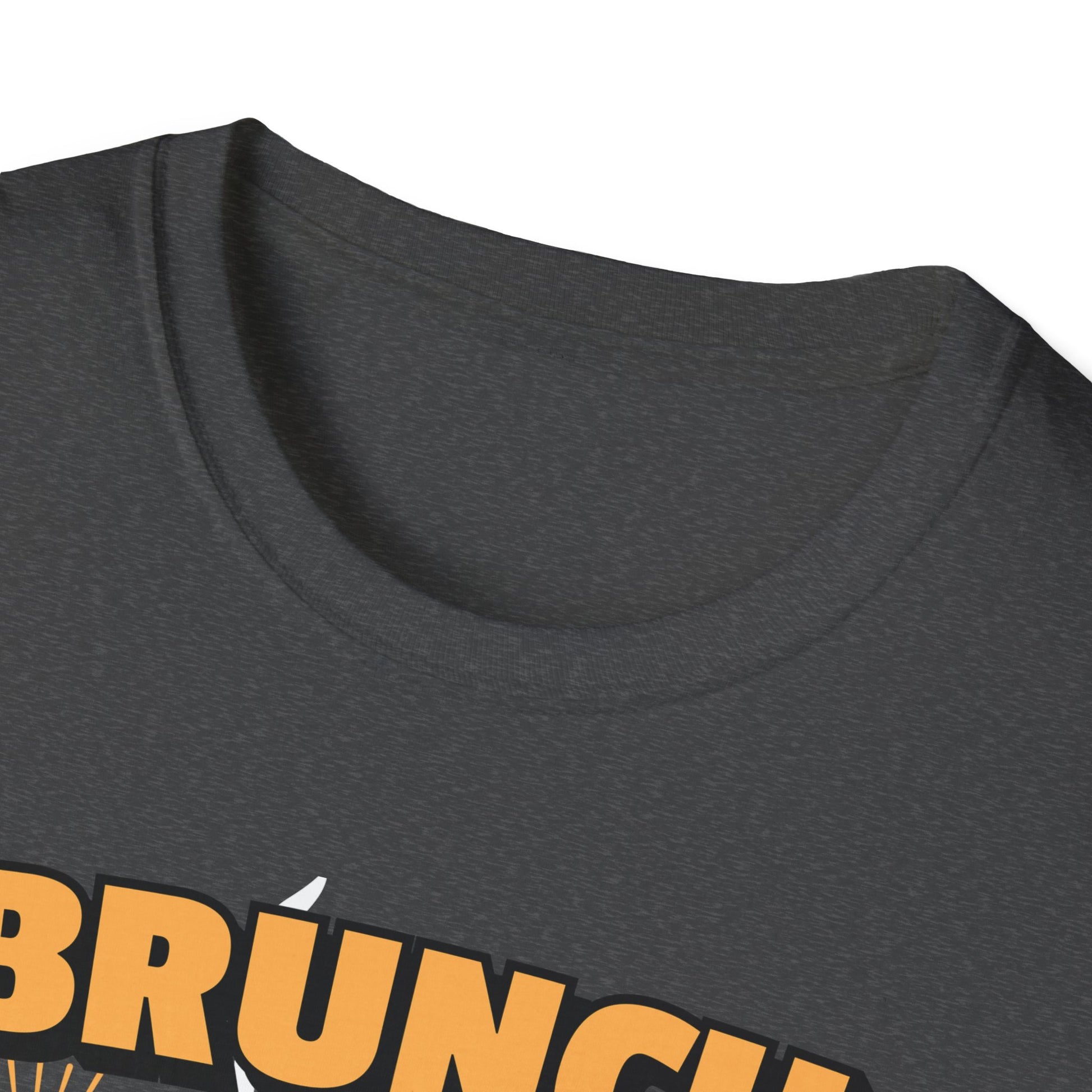 Brunch Is a State of Mind unisex softstyle T-shirt with premium fabric, ethical production, superior comfort, durability, and timeless style, making it a fun digital brunch retirement gag gift