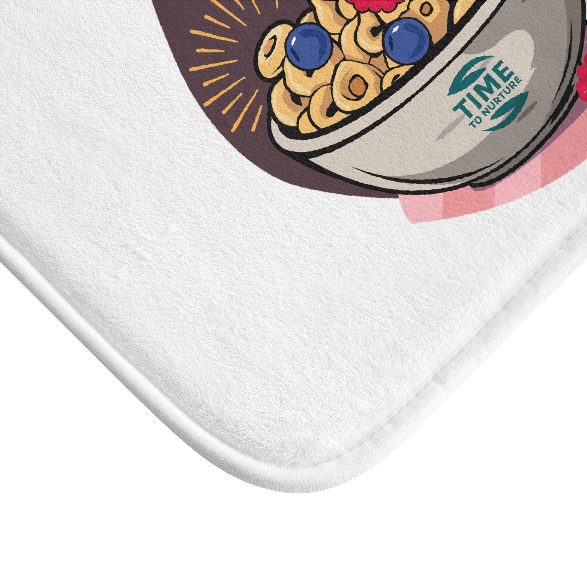 Retired I Brunch Everyday bath mat with a fun and playful design, perfect for retirees and brunch lovers, adding cozy charm to kitchens or bathrooms