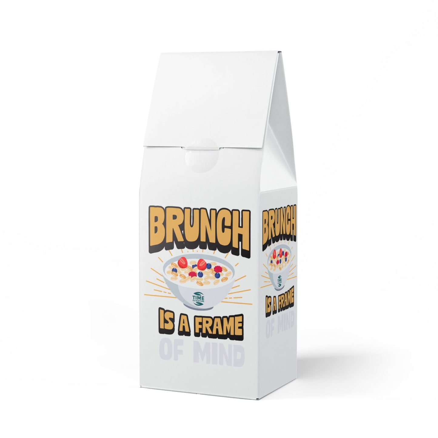 Rock Creek Coffee Blend in "Brunch State of Mind" with a medium roast. Features smooth and balanced flavor, perfect for enjoying leisurely mornings and enhancing brunch moments