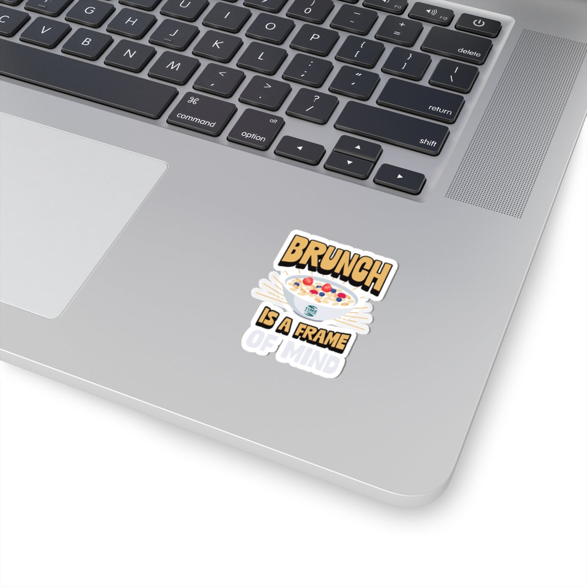Vibrant brunch-themed kiss-cut stickers featuring playful designs, perfect for decorating laptops, journals, and kitchens. A fun gift for foodies and brunch lovers, adding personality to any space or item.