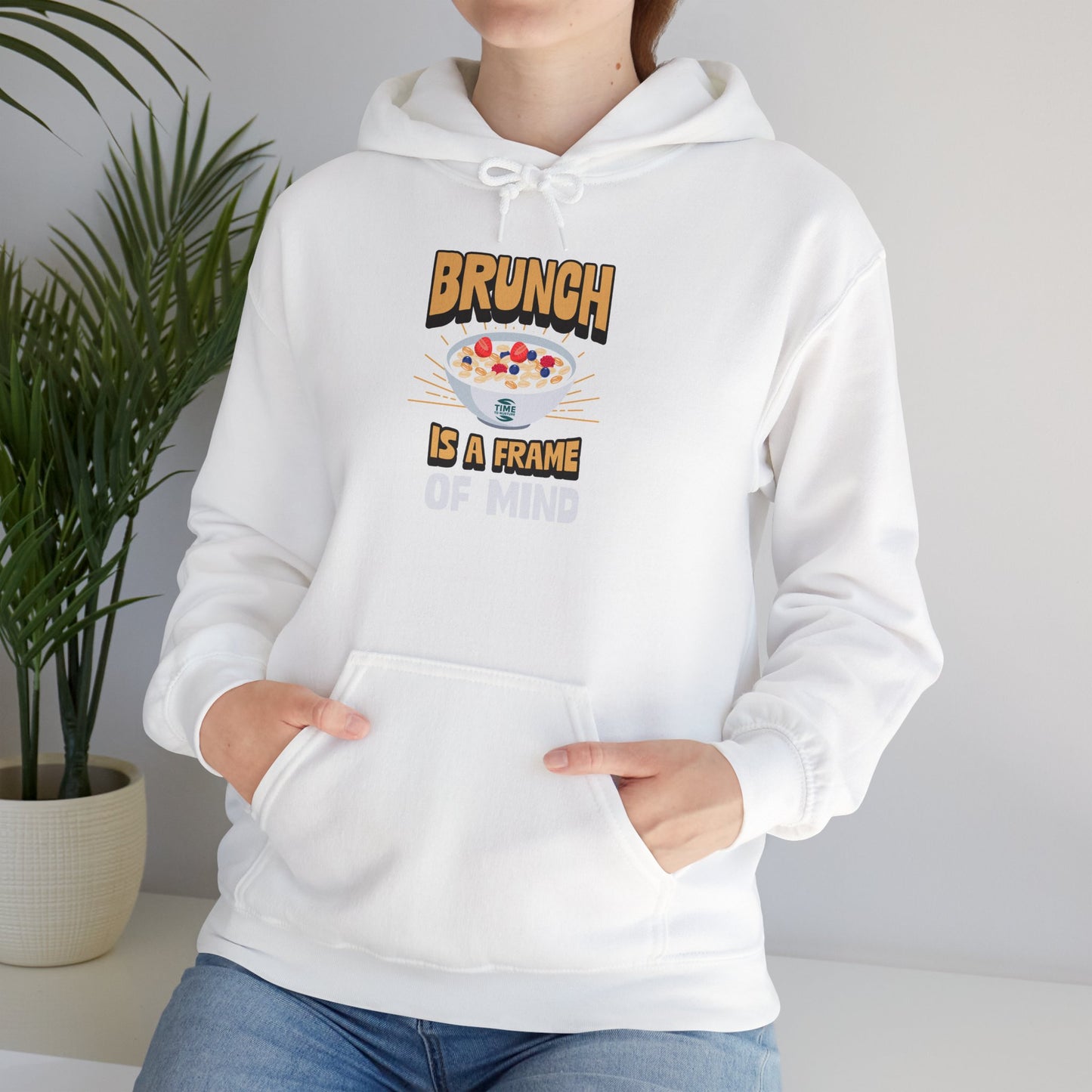 unisex hoodie featuring the phrase "Retirement Brunch" in a stylish and cozy design. This sweatshirt is a thoughtful retirement gift for brunch lovers, blending comfort and a fun brunch theme for everyday wear.